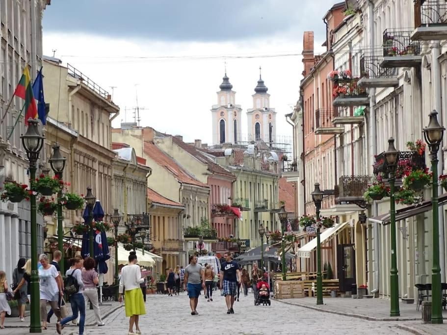 Modern Flat In Old Town Kaunas - Free Parking & Self Check-In Екстер'єр фото
